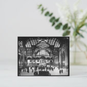 ペンステーションNYC 1910魔法ランタンスライド ポストカード (スタンド正面)