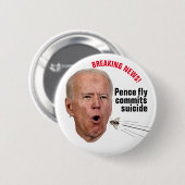 ペンス・フライは自殺する 缶バッジ (正面&裏面)