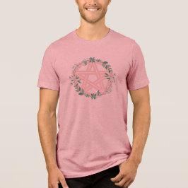 ペンタクルリース - パステルピンク トライブレンドＴシャツ