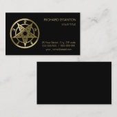 ペンタグラムクラシック記号 名刺 (正面/裏面)