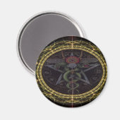 ペンタグラムヘビ マグネット (正面/裏面)