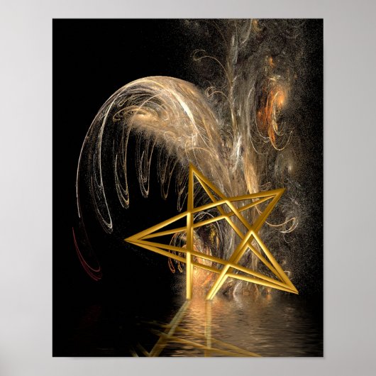 ペンタグラム上昇 ポスター (正面)