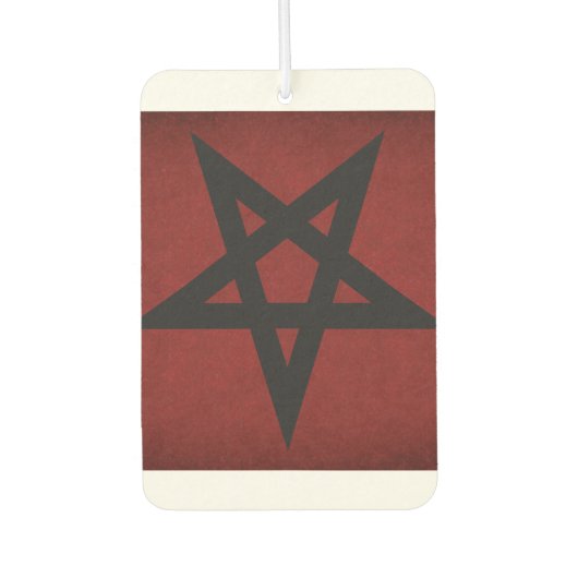 ペンタグラム カーエアーフレッシュナー (正面)