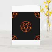 ペンタグラム カード (黄色い花)