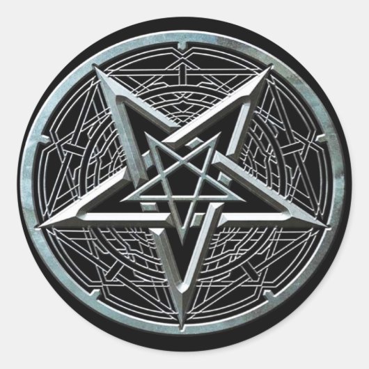 ペンタグラム ラウンドシール (正面)