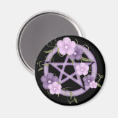 ♥ペンタグラム♥ (神秘的–1) マグネット (正面/裏面)