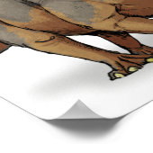 ペンタケラトプス – 白亜紀後期 ポスター (角)