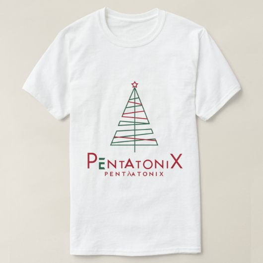 ペンタトニックススリッククリスマス Tシャツ (デザイン正面)