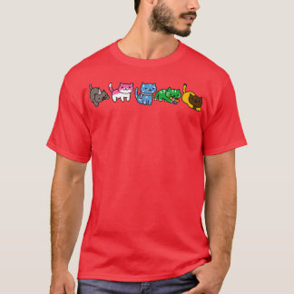 ペンタトニックス猫 Tシャツ