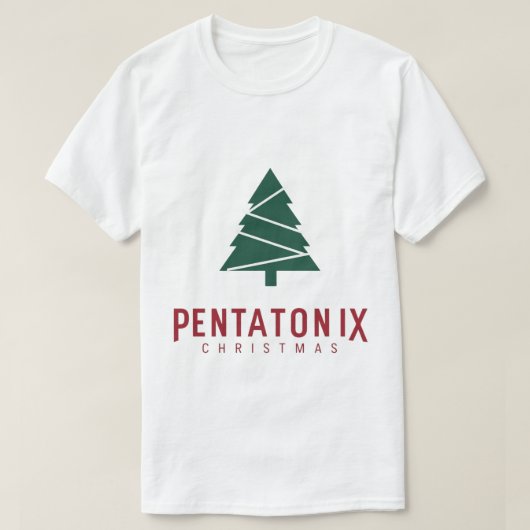 ペンタトニックス電気クリスマス Tシャツ (デザイン正面)