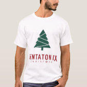 ペンタトニックス電気クリスマス Tシャツ (正面)