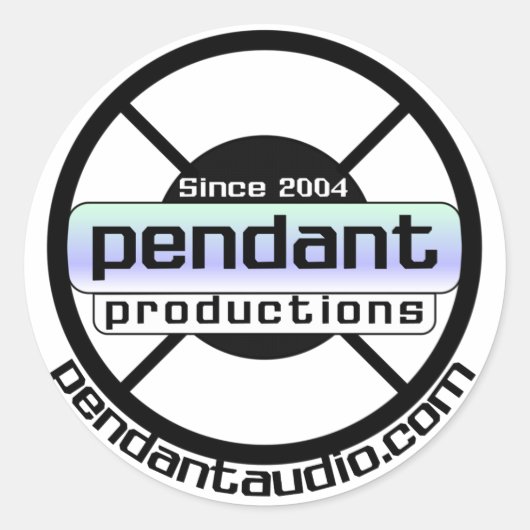 ペンダントロゴシール ラウンドシール (正面)