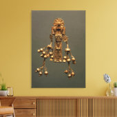 ペンダント、カミロのネクロポリスから、紀元前630-620年 キャンバスプリント (インサイチュ (リビング))