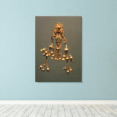 ペンダント、カミロのネクロポリスから、紀元前630-620年 キャンバスプリント (インサイチュ (ウッドフロア))