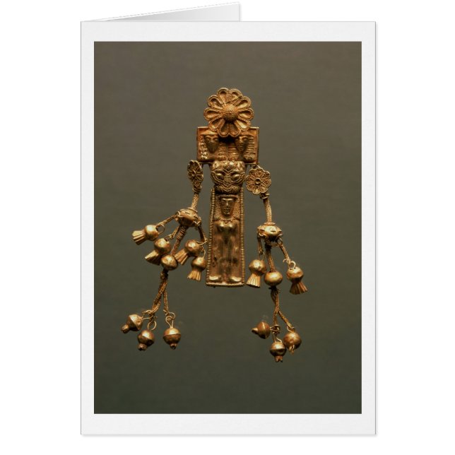 ペンダント、Camirosの共同墓地から、紀元前のc.630-620 (正面)