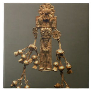 ペンダント、Camirosの共同墓地から、紀元前のc.630-620 タイル