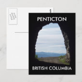 ペンティクトン、ブリティッシュコロンビア葉書 ポストカード (正面/裏面)