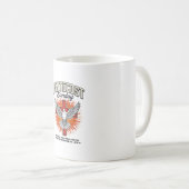 ペンテコステの主日 ハトの十字架 ヴィンテージTシャツ コーヒーマグカップ (正面右)