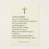 ペンテコステヴァージンメアリーホリースピリット確認 (裏面)