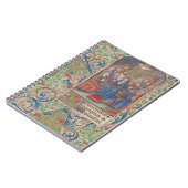 ペンテコステ中世の照明写本 ノートブック (左側)