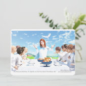 ペンテコステ - マリア、使徒たちと聖霊 招待状 (スタンド正面)