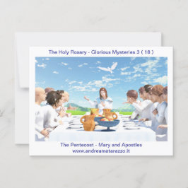 ペンテコステ（使徒のいるマリア） ポストカード