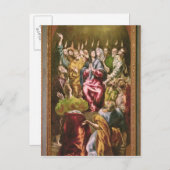 ペンテコステ、c.1604-14 ポストカード (正面/裏面)