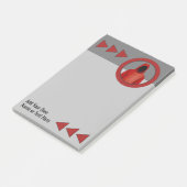 ペンテスターズのロゴ – システムとアプリの脆弱性 ポストイット (アングル)