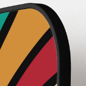 ペンデトライバルアート ピックルボールラケット (左詳細)