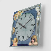 ペンデュレアンジュデュテンプ スクエア壁時計 (傾斜)