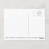 ペンデーンライトハウスコーンウォールイングランドフォト ポストカード (裏面)