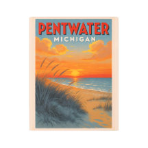 ペントウォーターミシガンヴィンテージトラベル