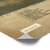 ペンドルトンオレゴン1890アンティークパノラママップ ポスター (角)