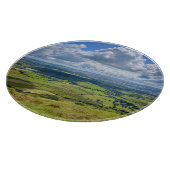 ペンドル・ヒルからの穏やかな眺め… カッティングボード (角)