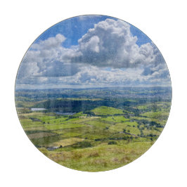 ペンドル・ヒルからの穏やかな眺め… カッティングボード