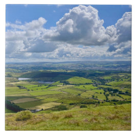 ペンドル・ヒルからの穏やかな眺め… タイル