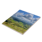 ペンドル・ヒルからの穏やかな眺め… タイル (側面)