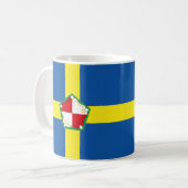 ペンドンケシャーコーヒーマグ国旗 コーヒーマグカップ (正面左)