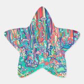 ペンドードル 星シール (正面)