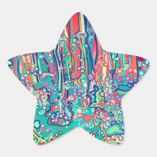 ペンドードル 星シール (正面)