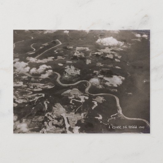 ペンナ川1952 ポストカード (正面)