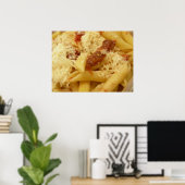 ペンパスタ、トマト&チーズ ポスター (ホームオフィス)