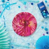 ペンヒルダーク（昆虫）オオカバマダラ、モナークダリアクローズアップ紙プレート ペーパープレート (パーティー)