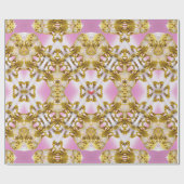 ペンフォグデザエレガントイナロマンティック ラッピングペーパー (フラット)