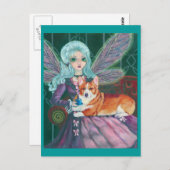 ペンブレークウェルシュコーギーはがき ポストカード (正面/裏面)