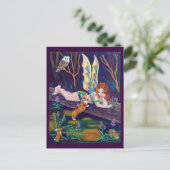 ペンブレークウェルシュコーギーはがき ポストカード (スタンド正面)