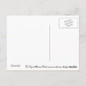 ペンブレークウェルシュコーギーはがき ポストカード (裏面)