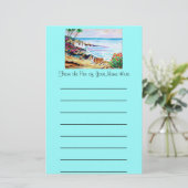 ペンブレークウェルシュコーギー文房具 便箋 (スタンド正面)