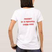 ペンブレークウェルシュコーギーTシャツ Tシャツ (裏面)