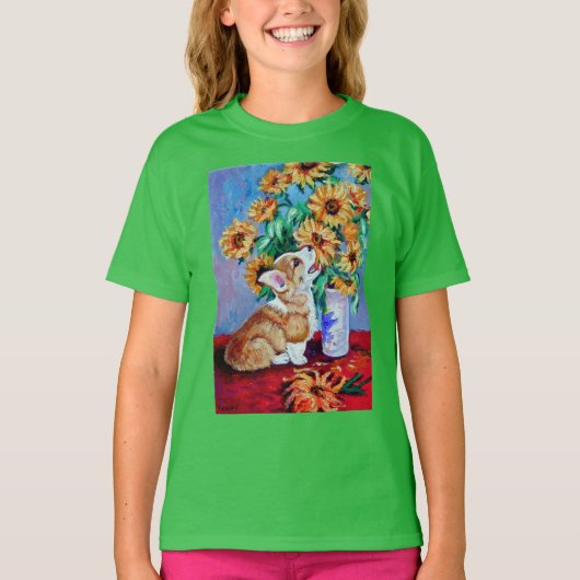 ペンブレークウェルシュコーギーTシャツ Tシャツ (正面)